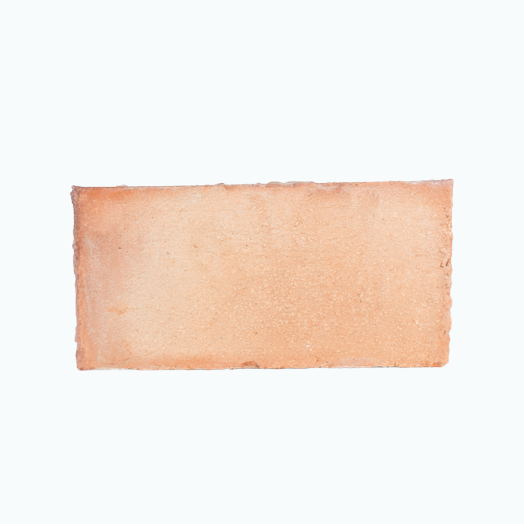 loza rectangular de barro cocido artesanal rústico